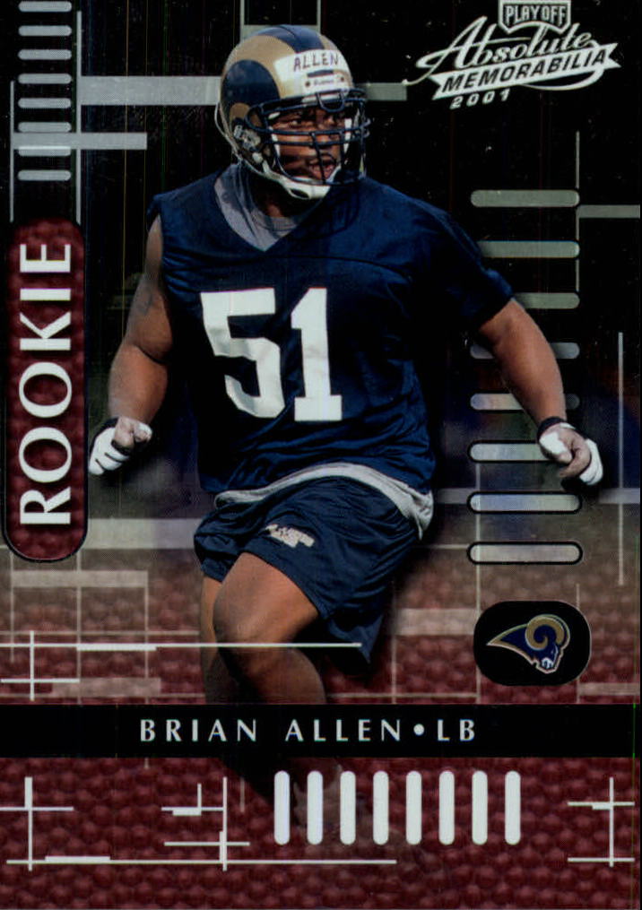 2001 Absolute Memorabilia #133 Brian Allen RC