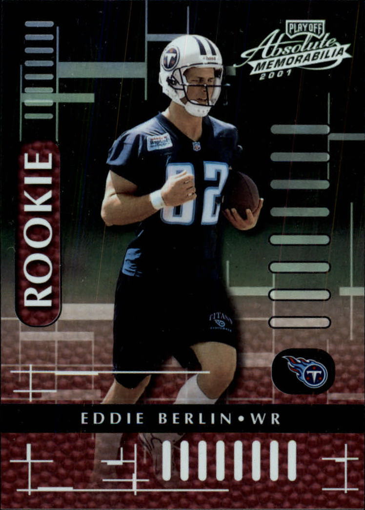 2001 Absolute Memorabilia (Playoff) Football Cards - Picture 90 of 92