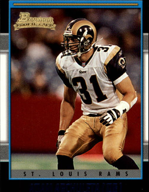 2001 Bowman Football Card #242 Adam Archuleta Rookie | eBay