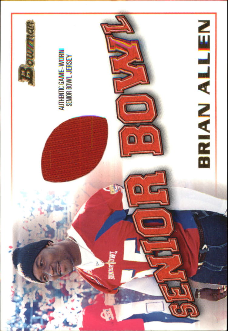2001 Bowman Rookie Relics #BJBA Brian Allen I