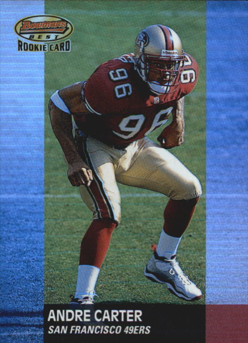 2001 Bowman's Best #165 Andre Carter RC