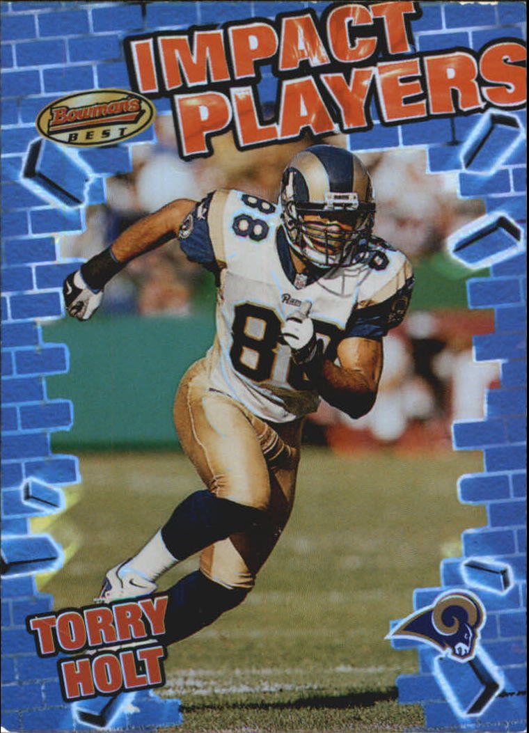2001 Bowman's Best Impact Players #IP20 Torry Holt