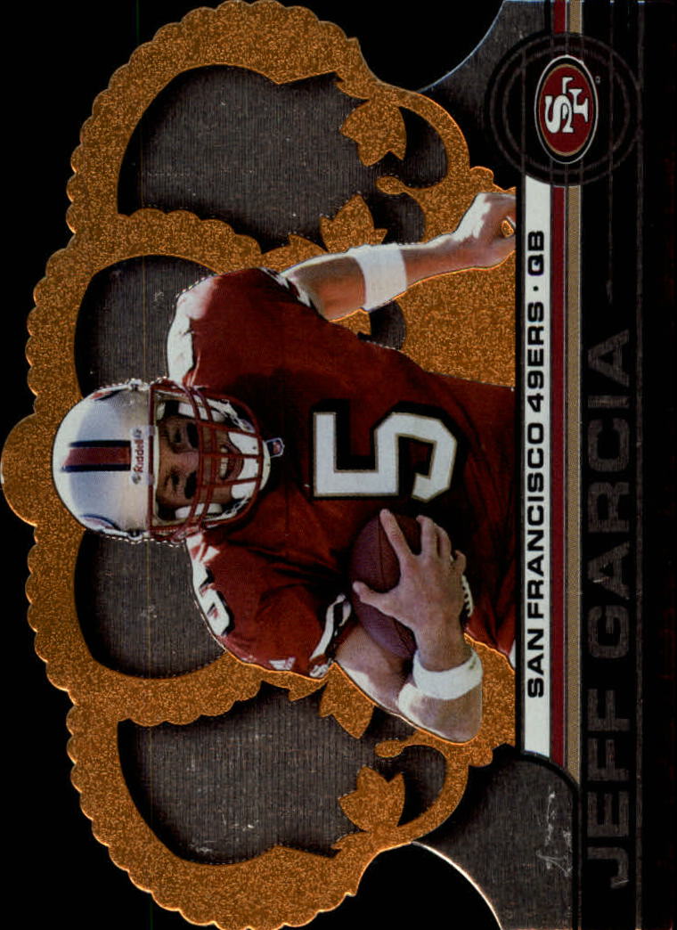 Jeff Garcia 2001 Crown Royale San Francisco 49ers NFL Football #122 Sports  Cards