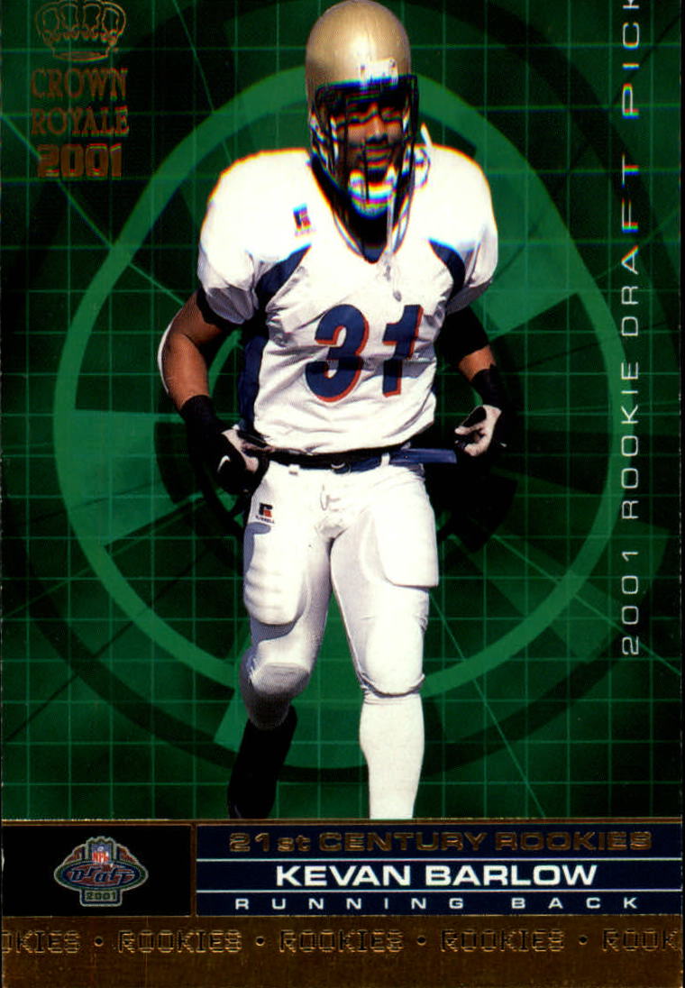 2001 Crown Royale (Pacific) Football "Insert" Cards - Picture 63 of 64