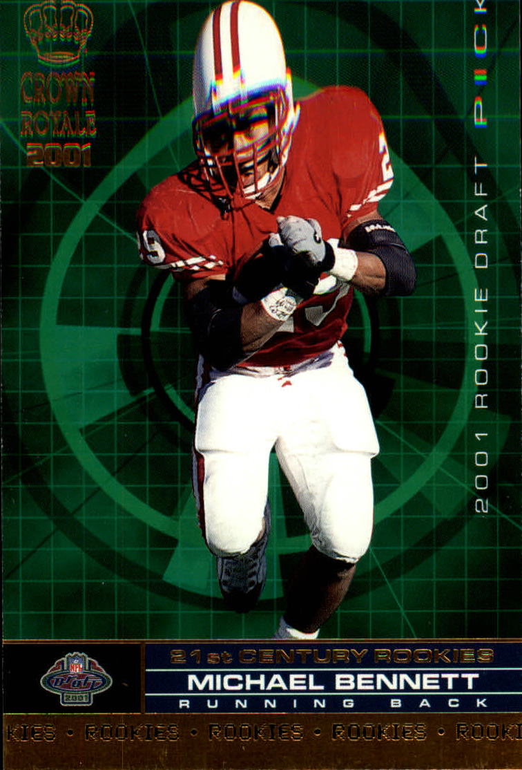 2001 Crown Royale (Pacific) Football "Insert" Cards - Picture 61 of 64