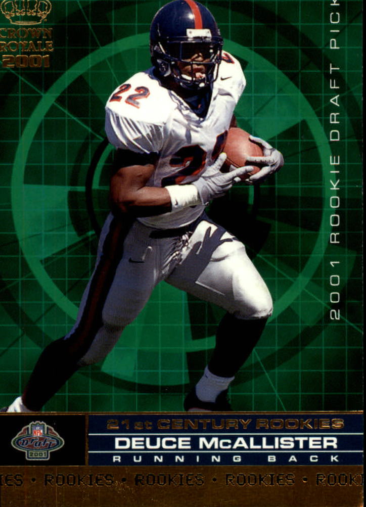 2001 Crown Royale (Pacific) Football "Insert" Cards - Picture 47 of 64