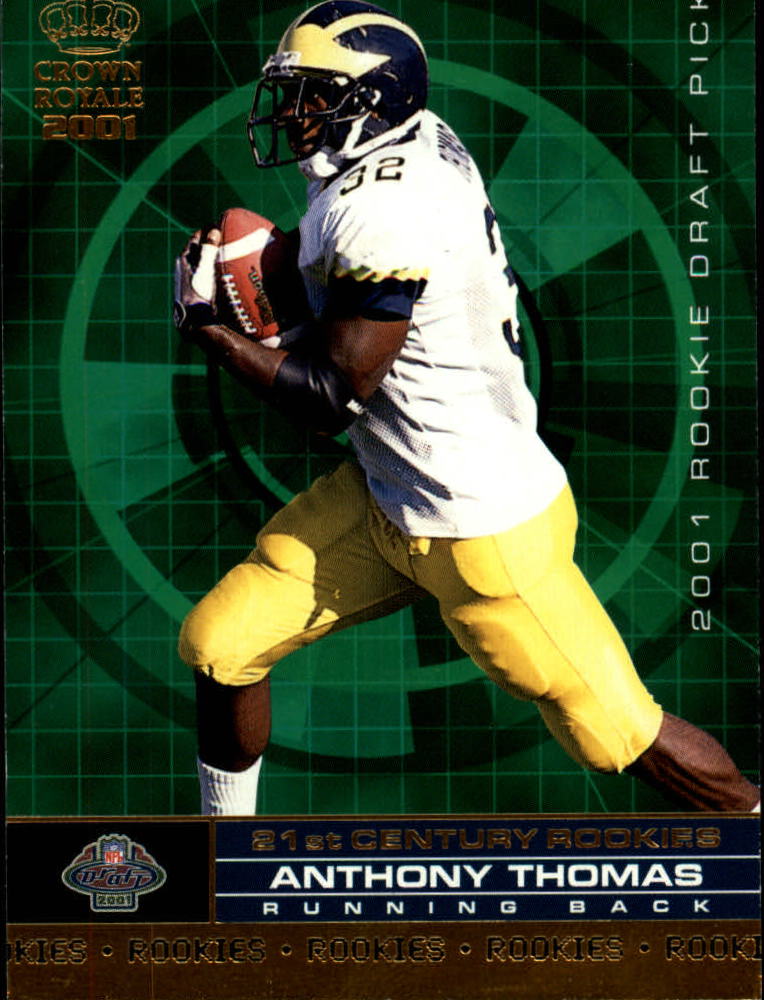 2001 Crown Royale (Pacific) Football "Insert" Cards - Picture 43 of 64