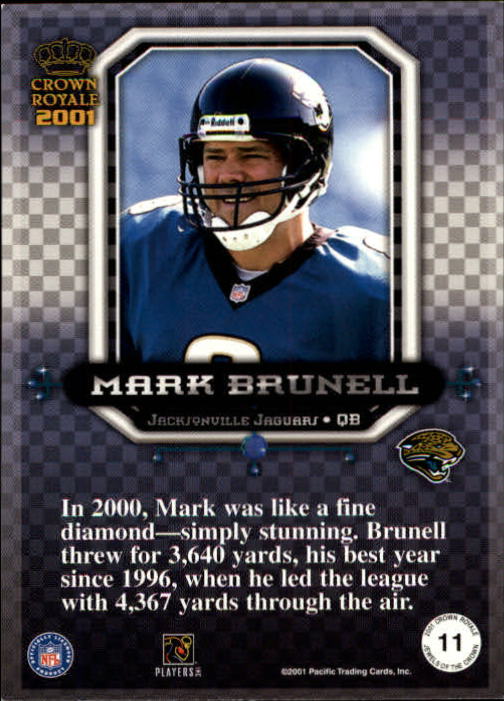2001 Crown Royale (Pacific) Football "Insert" Cards - Picture 31 of 64