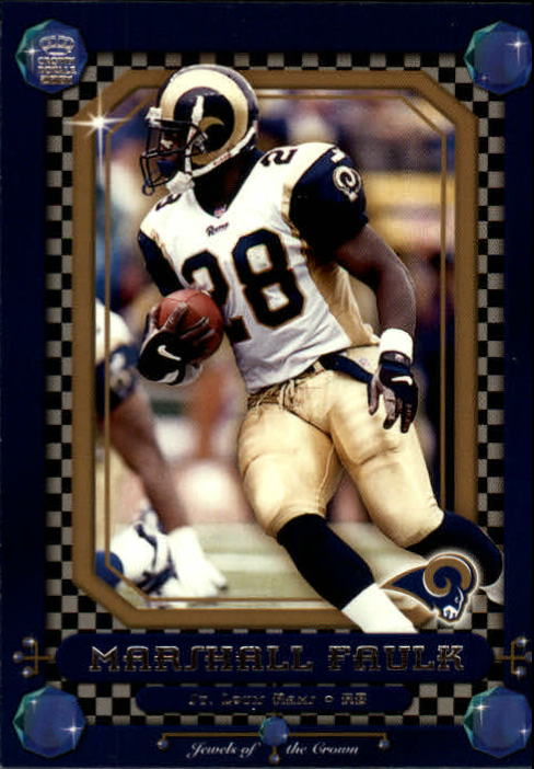 2001 Crown Royale (Pacific) Football "Insert" Cards - Picture 20 of 64