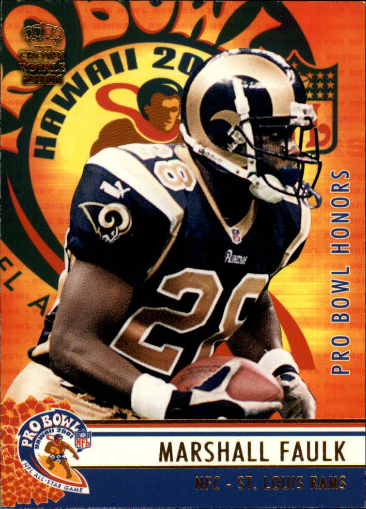 2001 Crown Royale (Pacific) Football "Insert" Cards - Picture 8 of 64