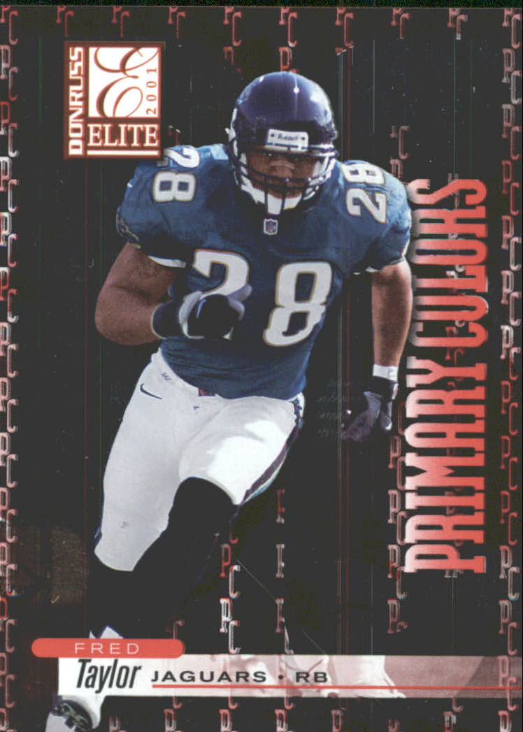 2001 Donruss Elite Primary Colors #PC16 Fred Taylor