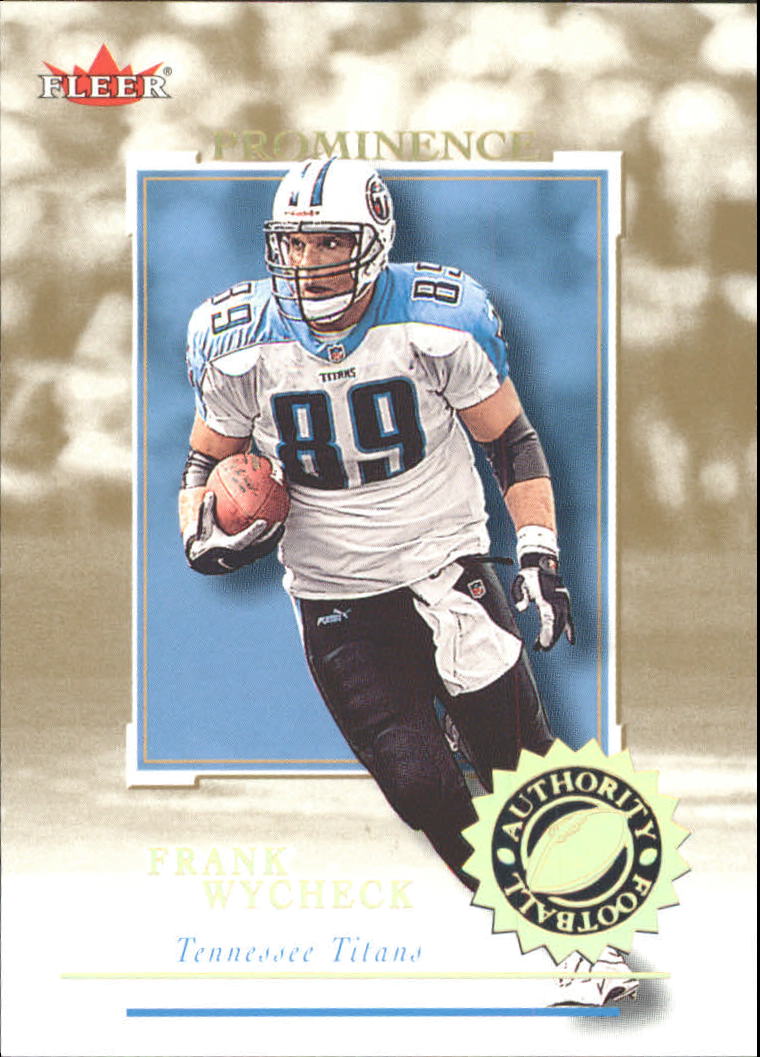 Buy Frank Wycheck Cards Online  Frank Wycheck Football Price Guide -  Beckett