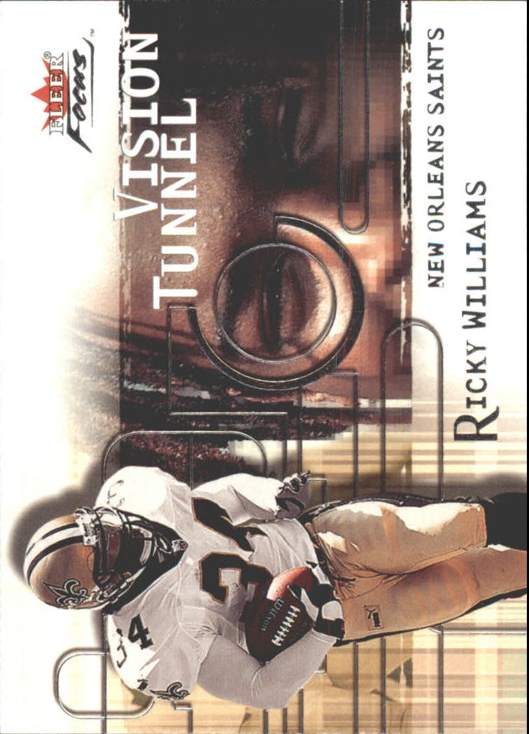 2001 Fleer Focus Tunnel Vision #7 Ricky Williams