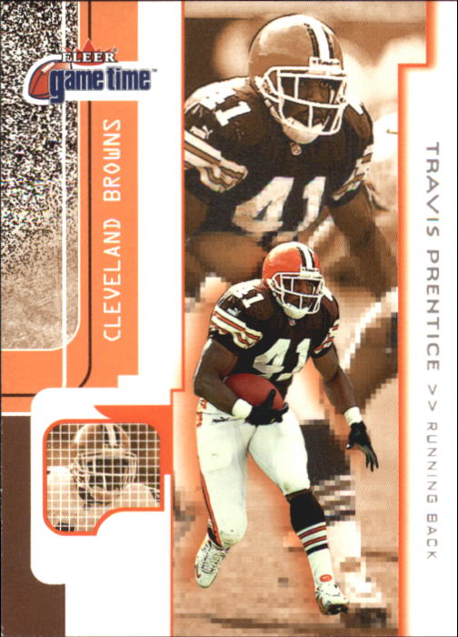 2001 Fleer Game Time #2 Travis Prentice