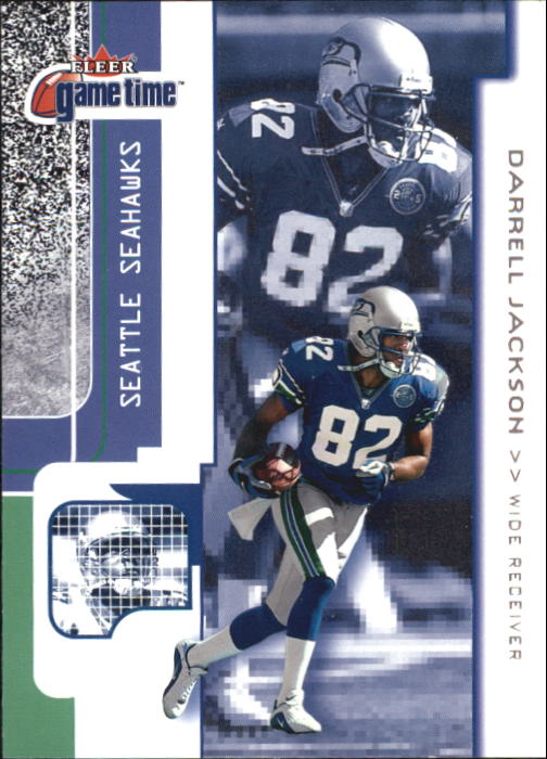 2001 Fleer Game Time #47 Darrell Jackson