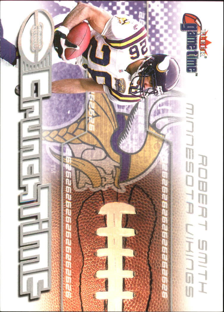 2001 Fleer Game Time Crunch Time #7 Robert Smith