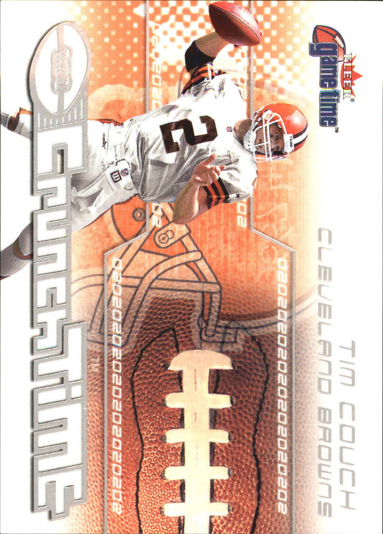 2001 Fleer Game Time Crunch Time #19 Tim Couch