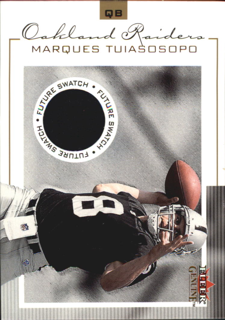 2001 Fleer Genuine #150 Marques Tuiasosopo JSY RC