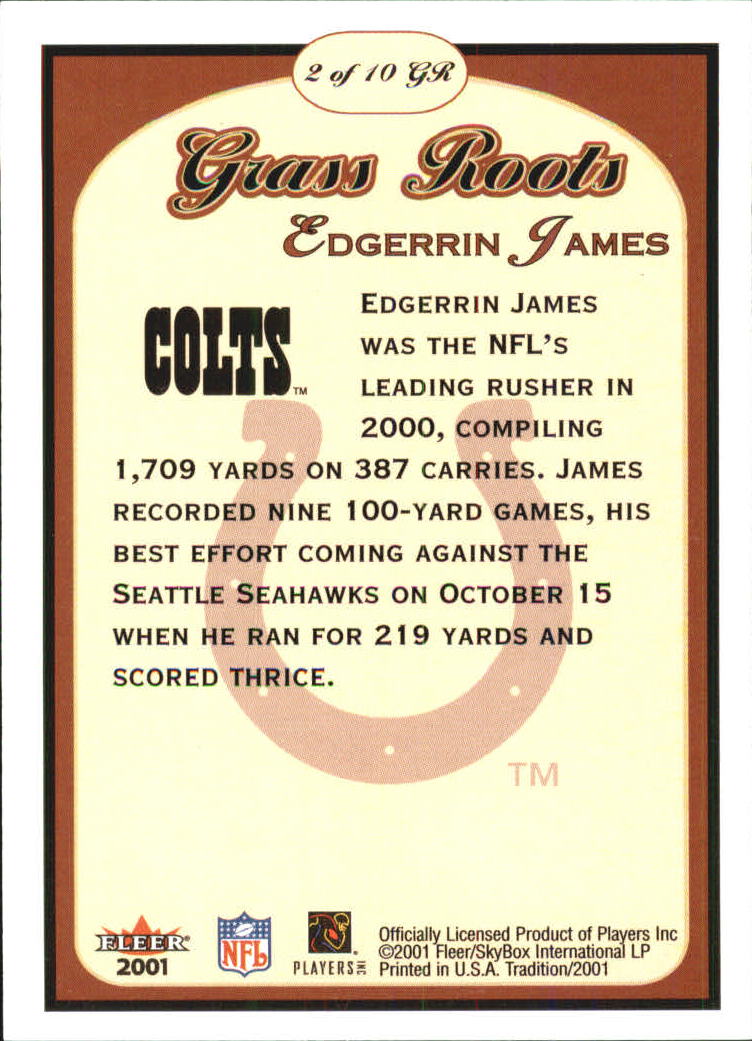 A7343- 2001 Fleer Tradition FB #s 1-450 +Inserts -You Pick- 15+ FREE US SHIP - Picture 373 of 398