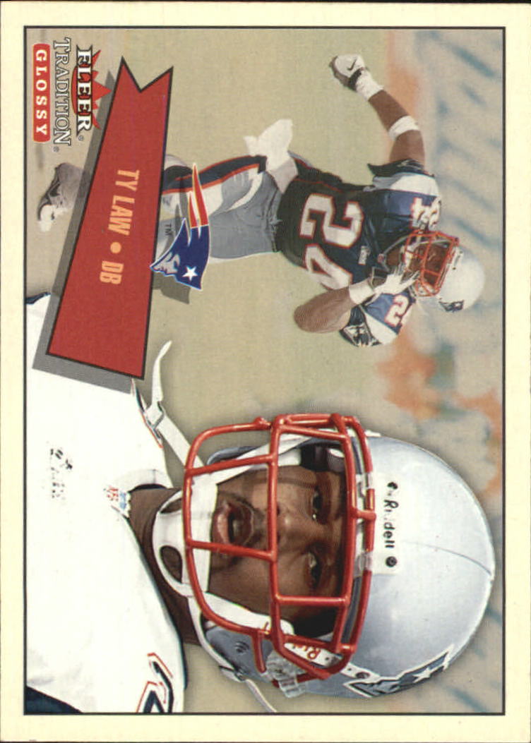 2001 Fleer Tradition Glossy #97 Ty Law