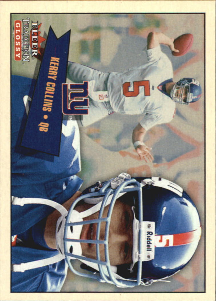 2001 Fleer Tradition Glossy #105 Kerry Collins