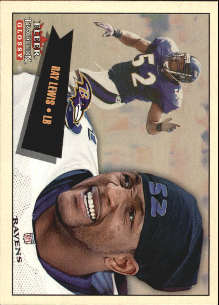 2001 Fleer Tradition Glossy #126 Ray Lewis
