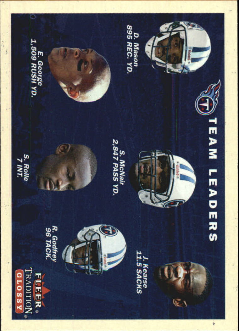 2001 Fleer Tradition Glossy #380 Tennessee Titans TL