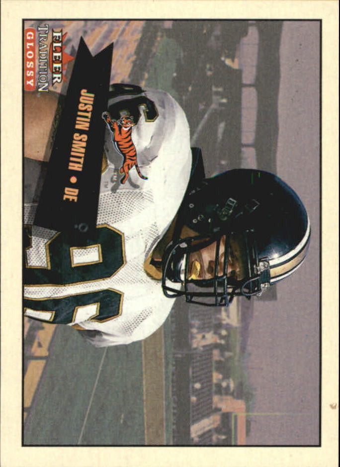 2001 Fleer Tradition Glossy Rookie Minis #440 Justin Smith