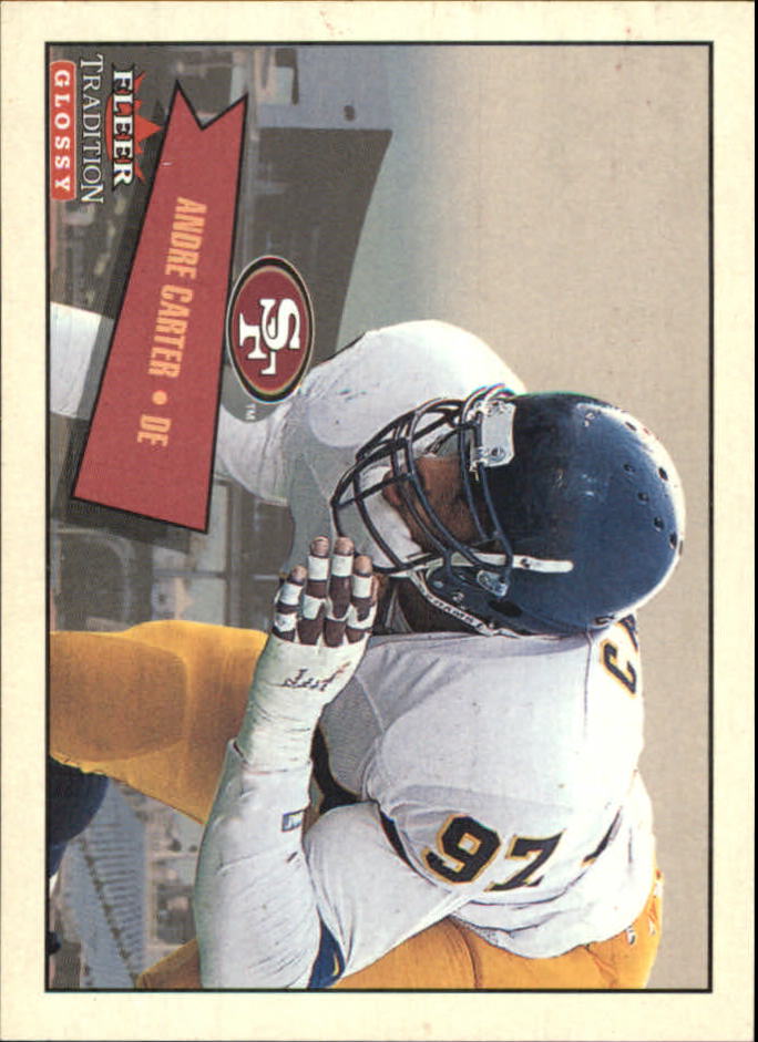2001 Fleer Tradition Glossy Rookie Minis #441 Andre Carter