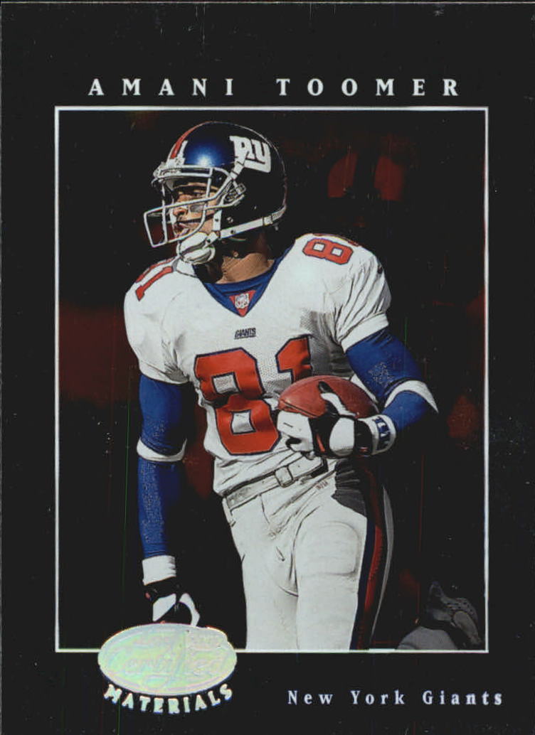 2001 Leaf Certified Materials #4 Amani Toomer