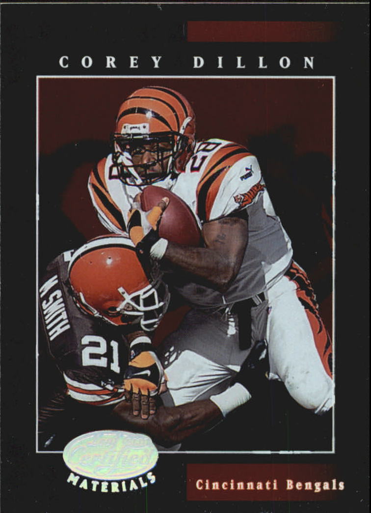 2001 Leaf Certified Materials #16 Corey Dillon