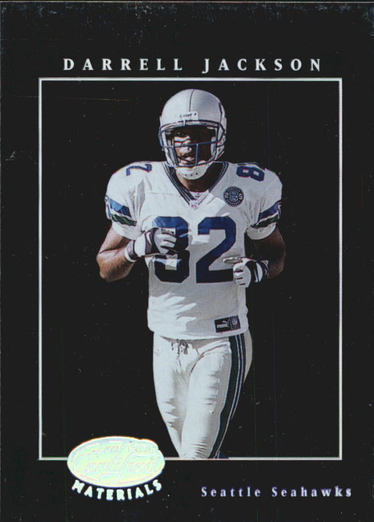 2001 Leaf Certified Materials #20 Darrell Jackson