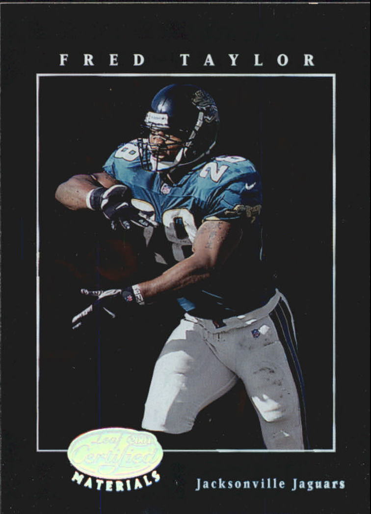 2001 Leaf Certified Materials #35 Fred Taylor