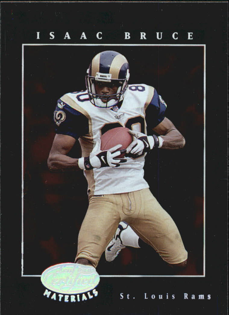 2001 Leaf Certified Materials #37 Isaac Bruce