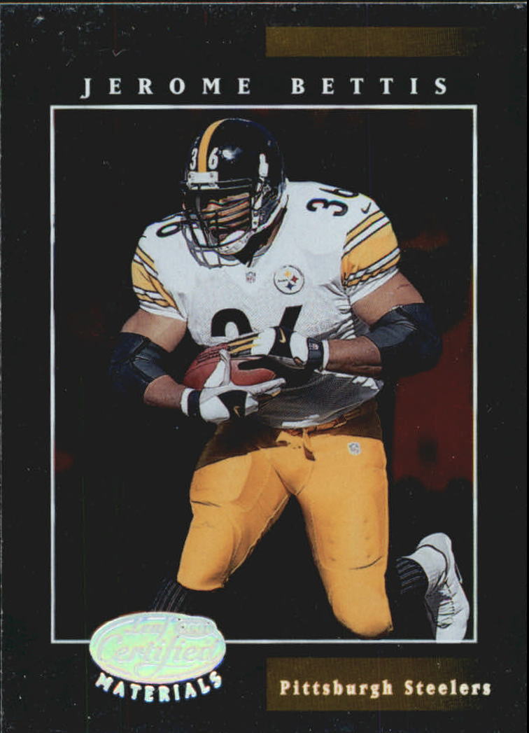 2001 Leaf Certified Materials #46 Jerome Bettis