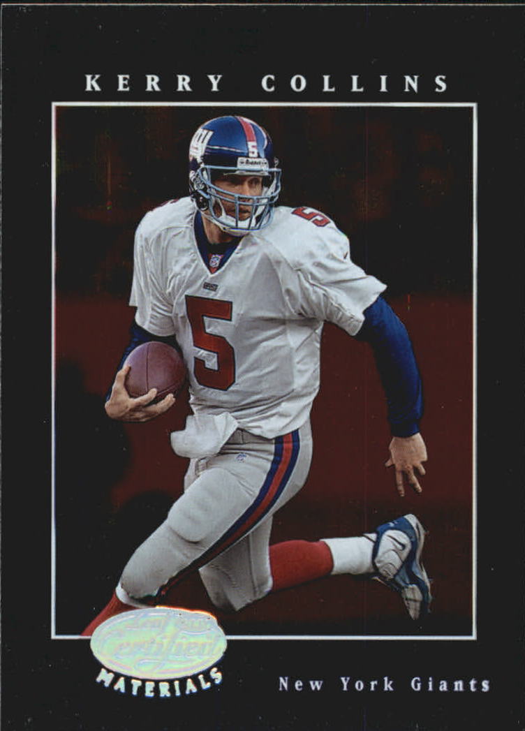 2001 Leaf Certified Materials #55 Kerry Collins