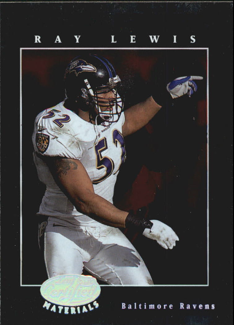 2001 Leaf Certified Materials #72 Ray Lewis