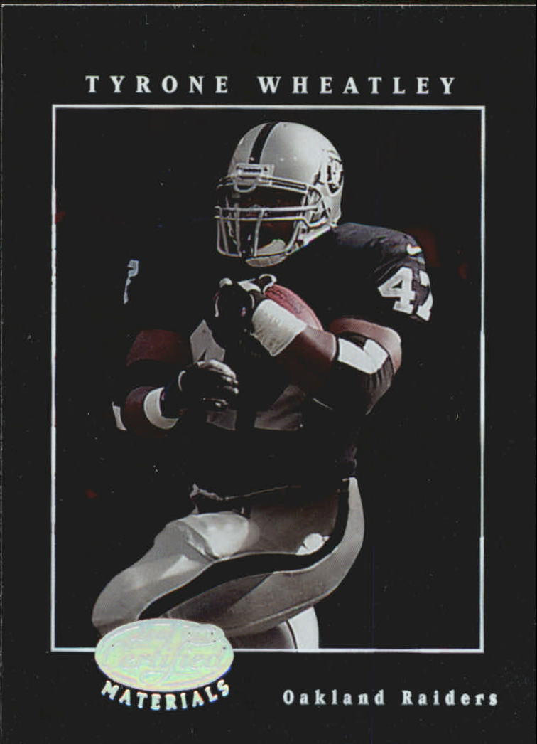 2001 Leaf Certified Materials #96 Tyrone Wheatley