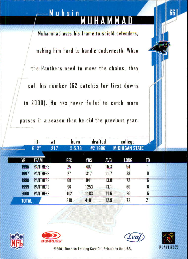 2001 Rookies and Stars (Leaf) Football "Main Set" Cards - Picture 133 of 257