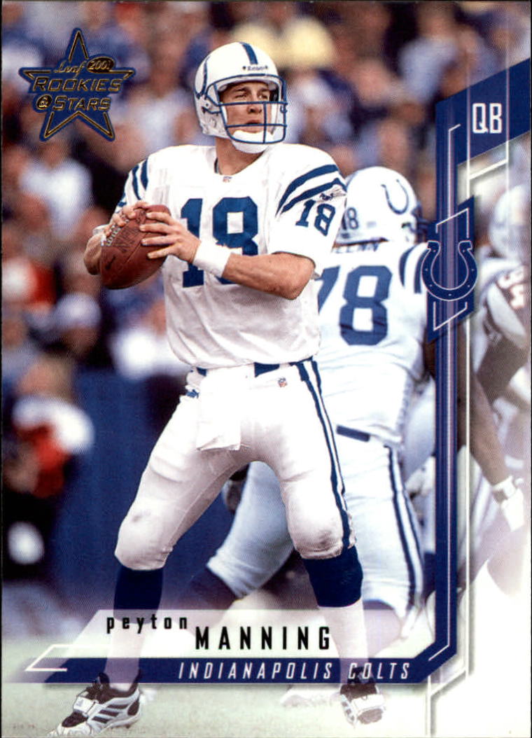 2001 Leaf Rookies and Stars #68 Peyton Manning