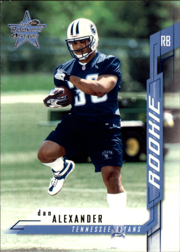 2001 Rookies and Stars (Leaf) Football "Main Set" Cards - Picture 206 of 257