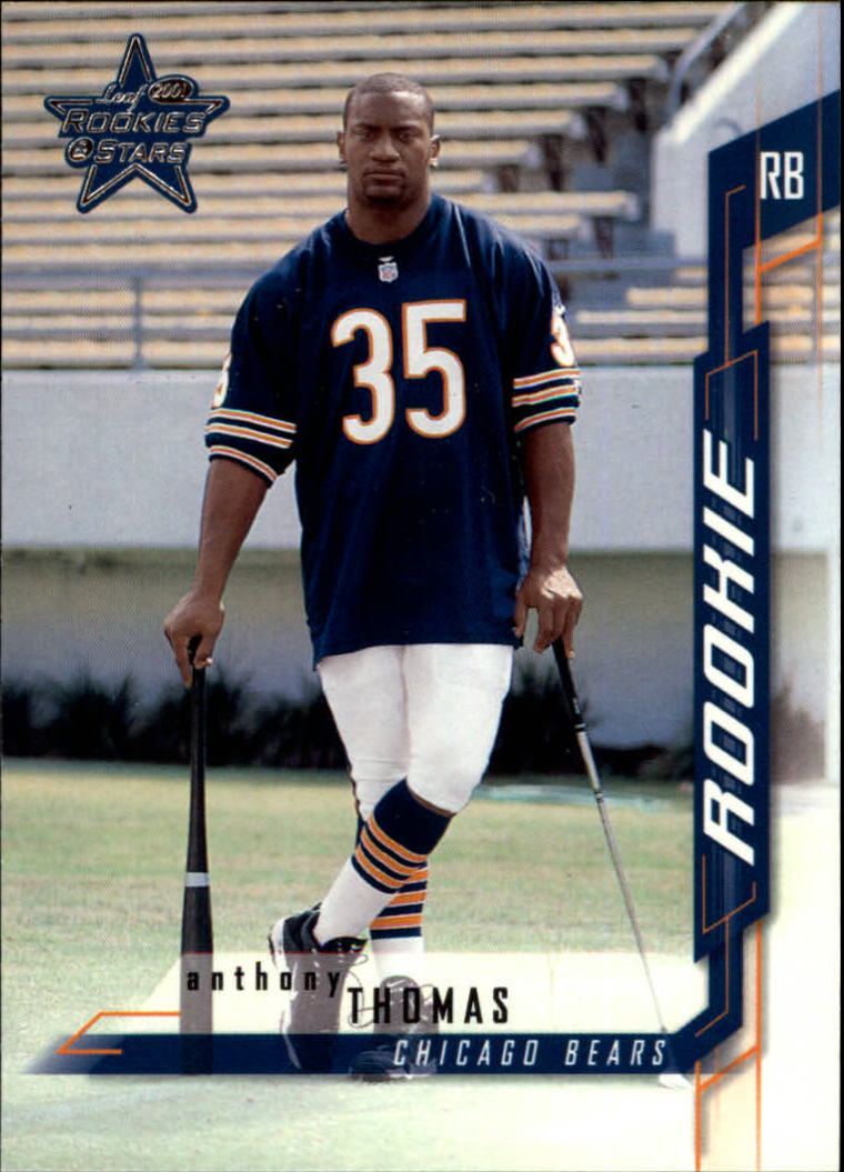 2001 Rookies and Stars (Leaf) Football "Main Set" Cards - Picture 208 of 257