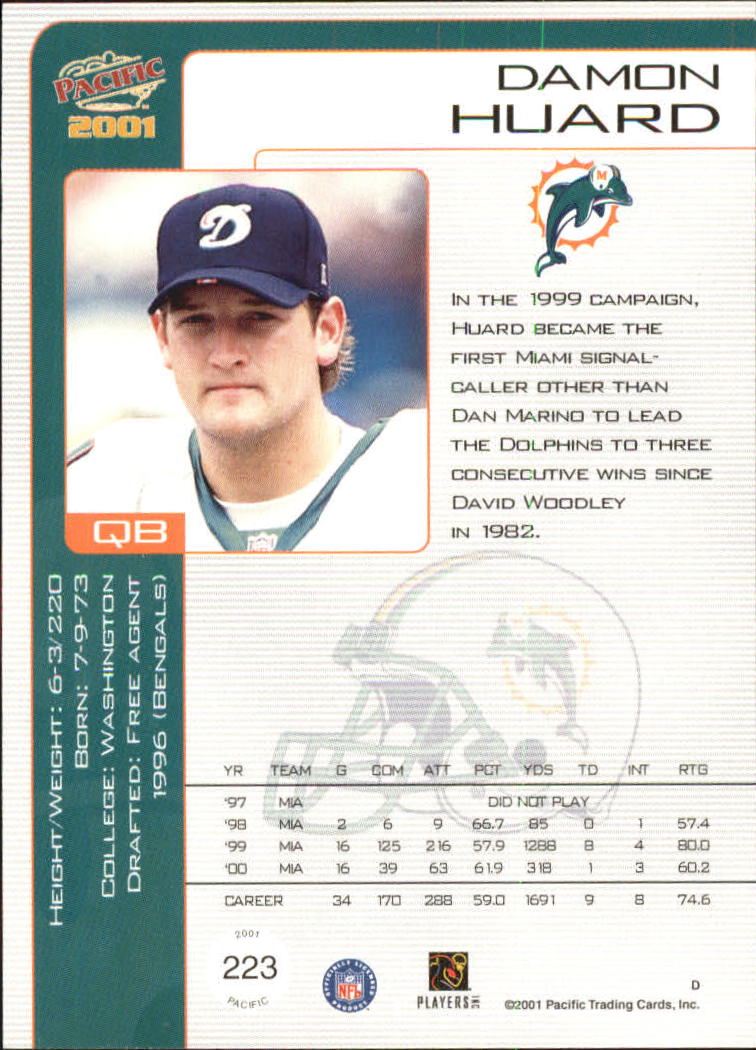 2001 Pacific Football Cards - Picture 15 of 45