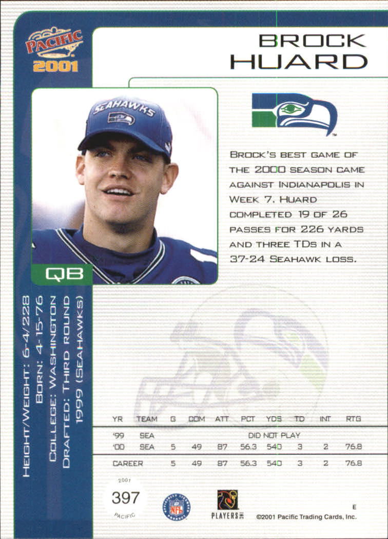 2001 Pacific Football Cards - Picture 25 of 45