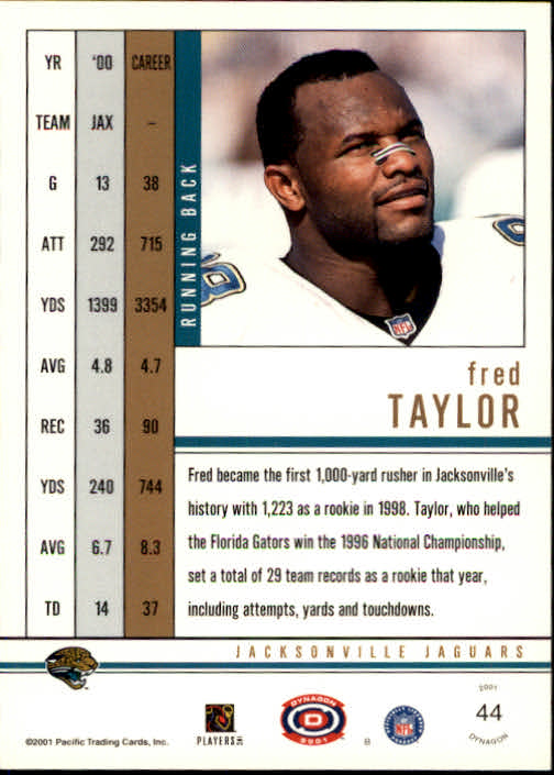 2001 Dynagon (Pacific) Football Cards - Picture 23 of 135
