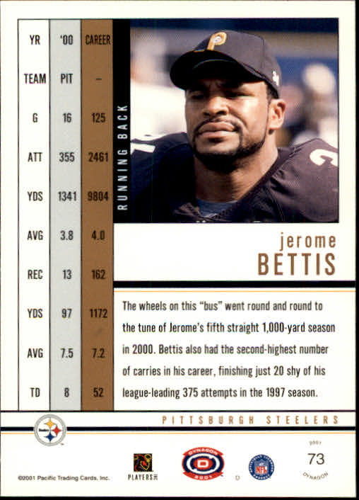 Jerome Bettis cards (1994-2023) Rams Steelers - You Choose