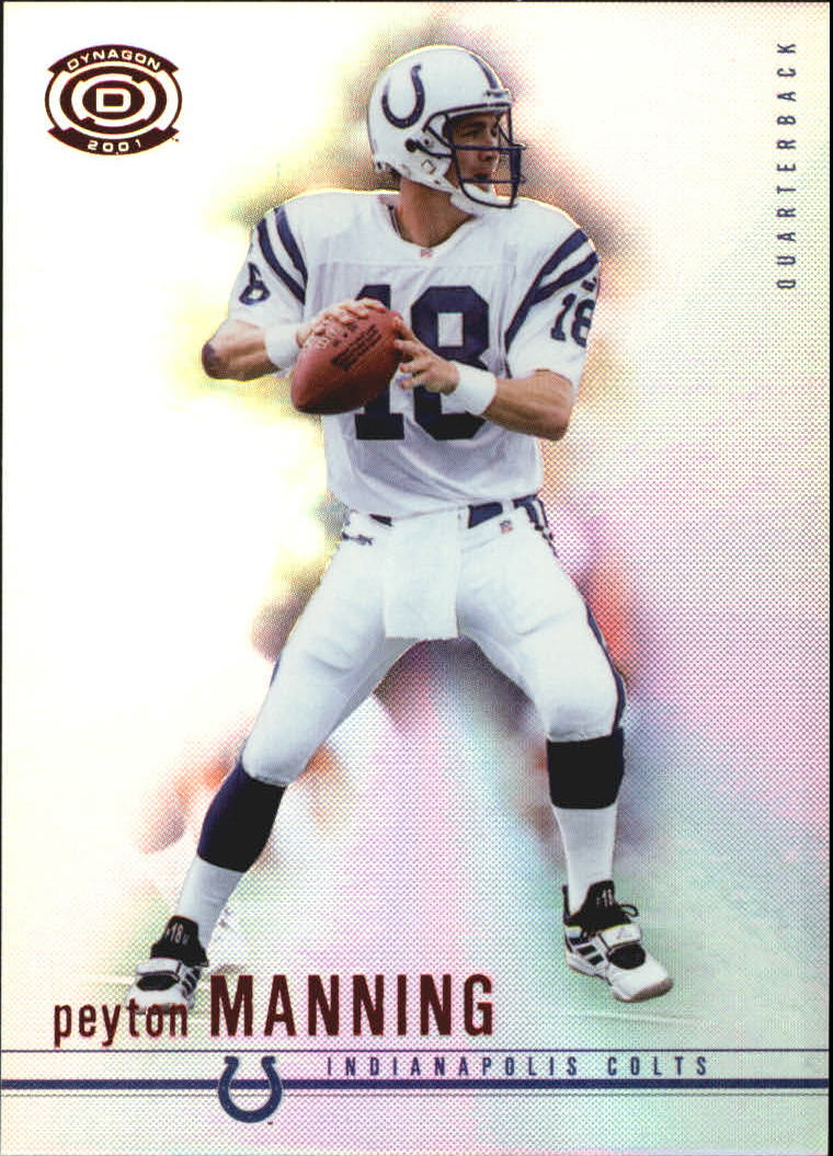 2001 Pacific Dynagon Red #40 Peyton Manning