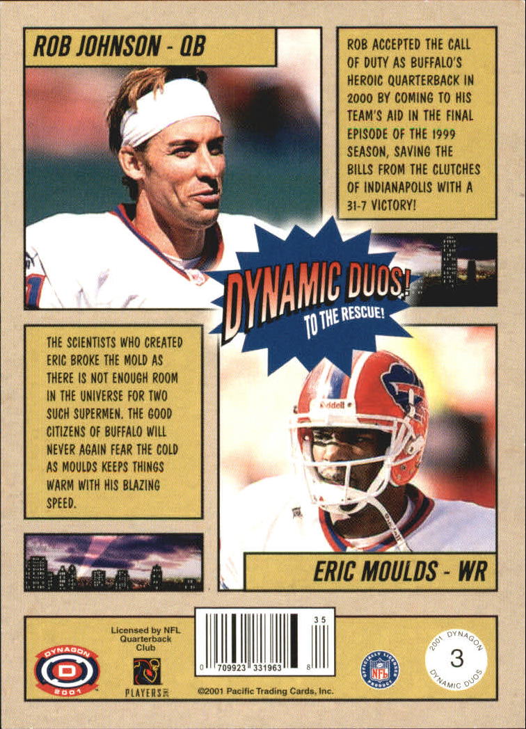 2001 Dynagon (Pacific) Football Cards - Picture 67 of 135