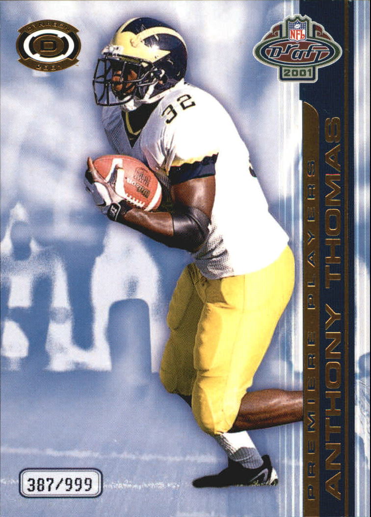 2001 Pacific Dynagon Premiere Players #15 Anthony Thomas