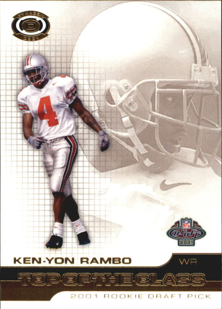 2001 Dynagon (Pacific) Football Cards - Picture 124 of 135